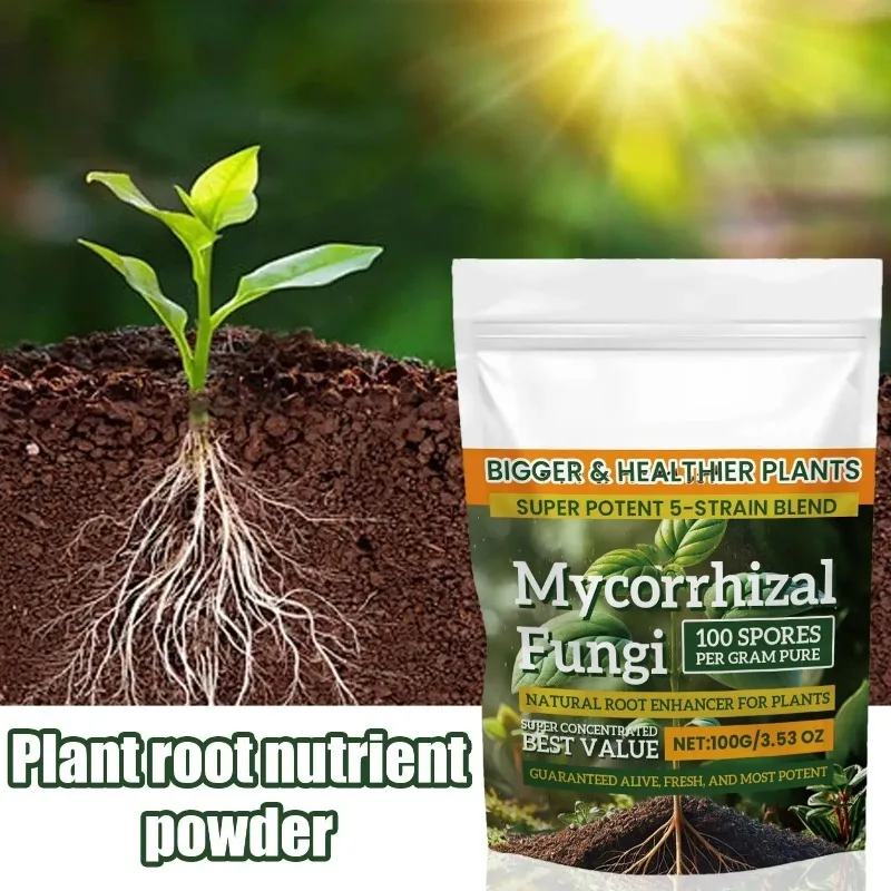 Mycorrhizal Fungi Root Enhancer Promotes Plant Growth Boosts Root Health Enhances Nutrient Absorption for Garden Plants