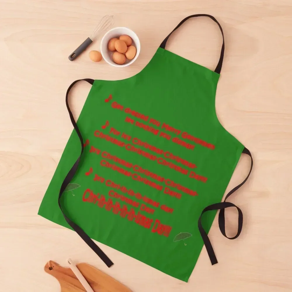 

Get Dressed you Merry Gentlemen Apron Home Cleaning nail tech supplies Apron