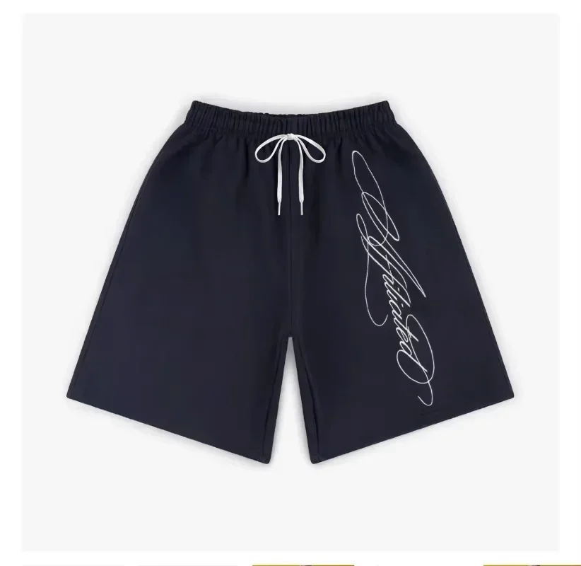 Herren- und Kinder-Shorts Streetwear Amerikanischer Retro-Stil Herren Hip-Hop Graffiti-Buchstaben Baggy Sport Jogging Sommer Casual Basketball – Detail 5