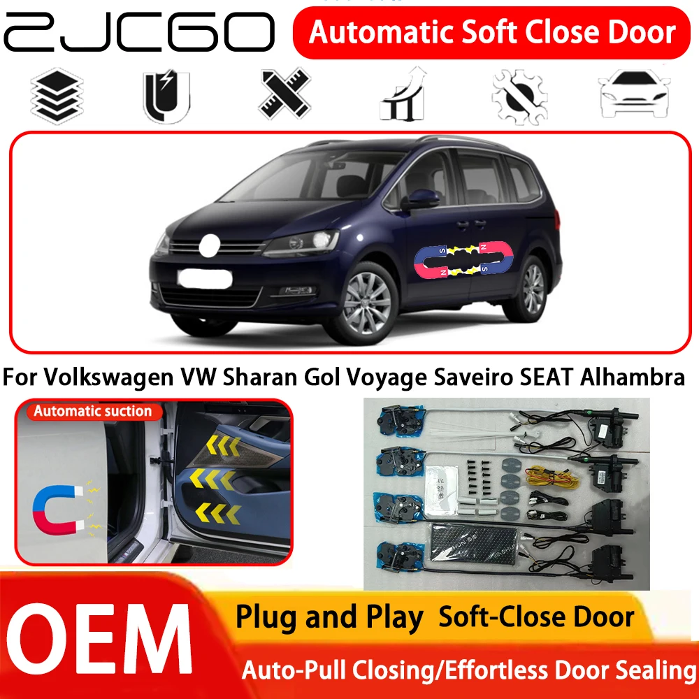 

﻿ for Volkswagen VW Sharan Gol Voyage Saveiro SEAT Alhambra Car OEM Plug and Play Automatic Electric Soft Close Door System