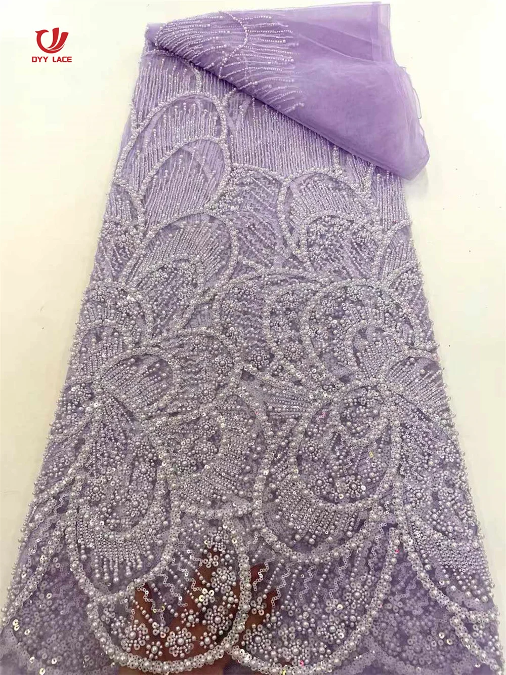 

Luxury 2026 High Quality Embroidered African Sequins Groom Lace Fabric French Tulle Lace Fabrics For Nigerian Wedding Sewing