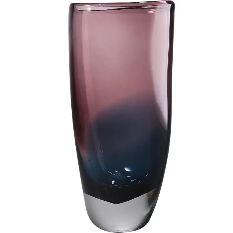 

Two-color vase fruit plate set, simple modern home decoration, hotel front desk