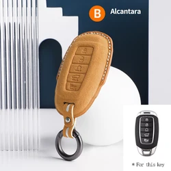 5 Buttons Car Key Case Cover Shell Accessories For Hyundai Tucson Santa Fe Rena Sonata Elantra Creta i10 i30 i40 Solaris Accent