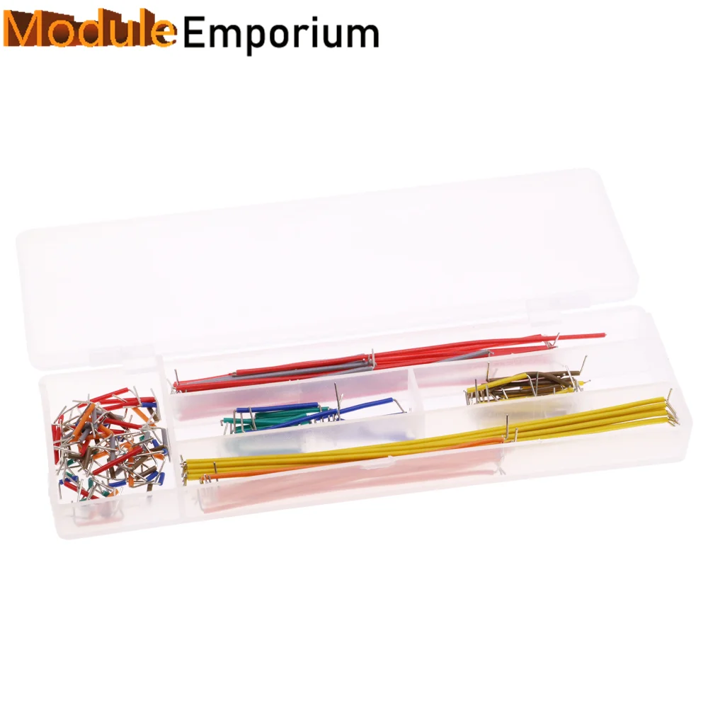 140pcs U Shape Solderless Breadboard Jumper Cable Wire Kit For raspberry pi For diy Jumper Wire