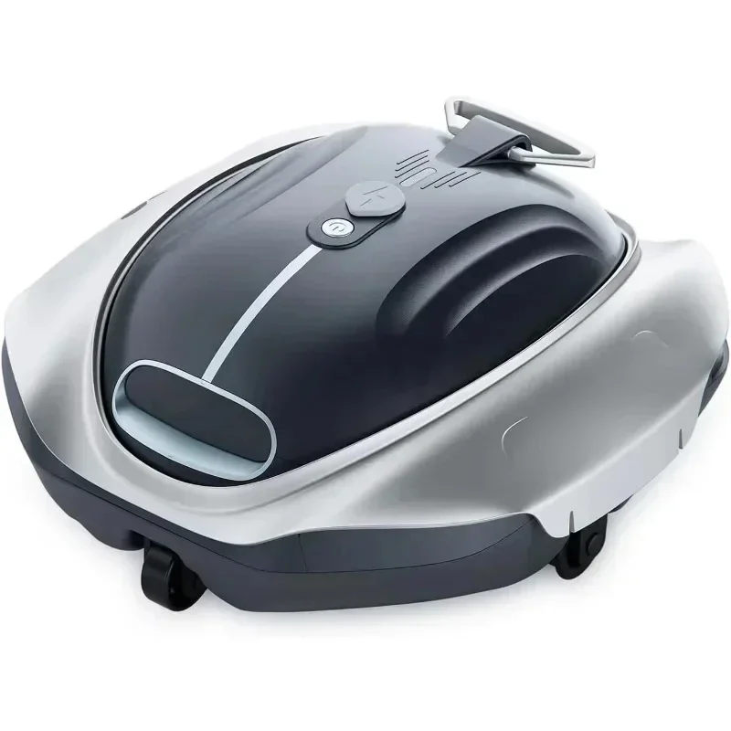 Cordless Pool Cleaner Robot- Pool Vacuum with Superior Suction Self-Parking  LED Indicator Increased Capacity