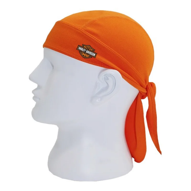 For Harley Davidson Electra Quick Dry Headband Scarf Summer Men Running Riding Bandana Headscarf Hiking Running Balaclava Hat