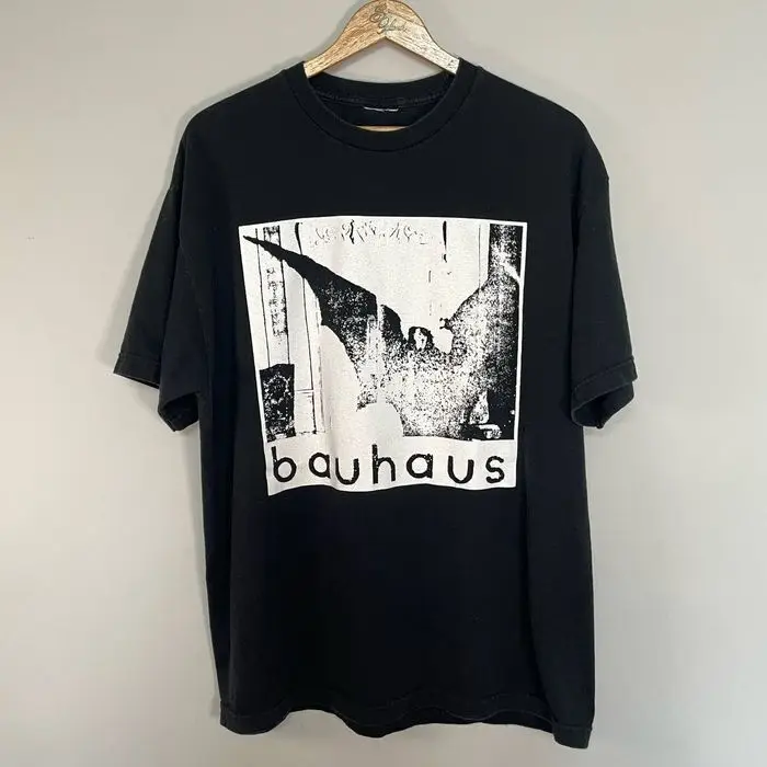 Винтажная Футболка 90s Bauhaus Bela Lugosi is Dead унисекс, все размеры S-5XL KH4939