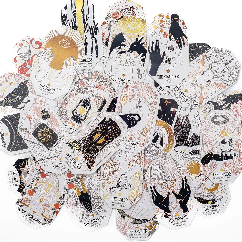 The Citadel A Fantasy Oracle - 60 carte di tarocchi in profondità influenzata da fantasy letteratura e giochi da tavolo elementi magici