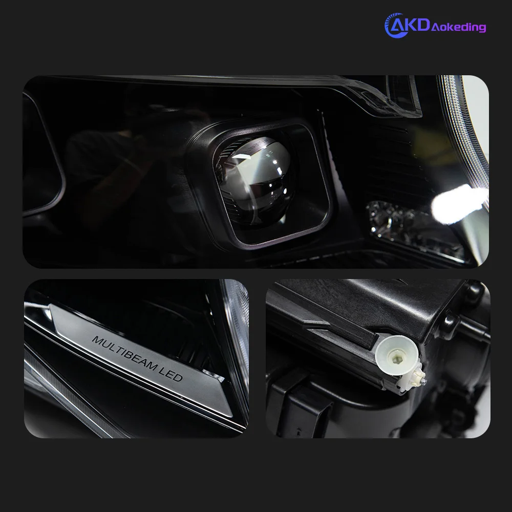 AKD Head Lamp per Benz Vito LED Headlight 2013-2023 fari Vito W447 DRL indicatore di direzione High Beam Angel Eye obiettivo del proiettore