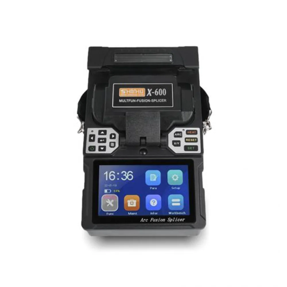 FTTH Splicing Equipment  X-600 Optical Fiber Fusion Splicer Optic Fiber Cable Automatic Welding Machine