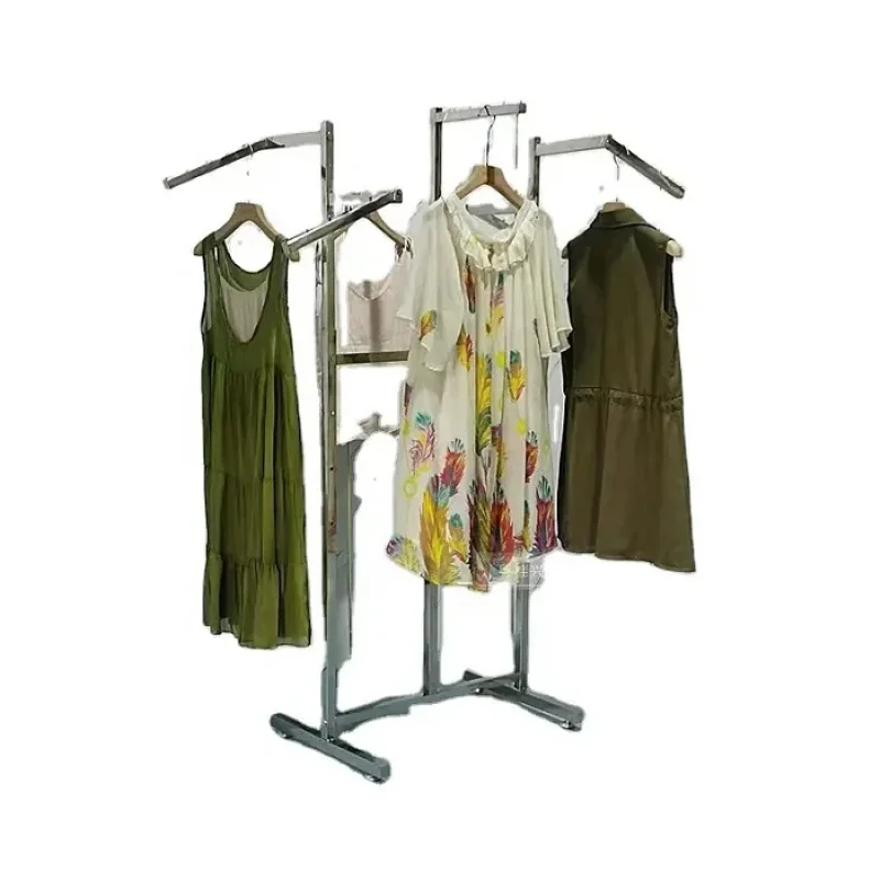 custom.Fashion Women's Clothing Store Semi-circular Clothes Rack