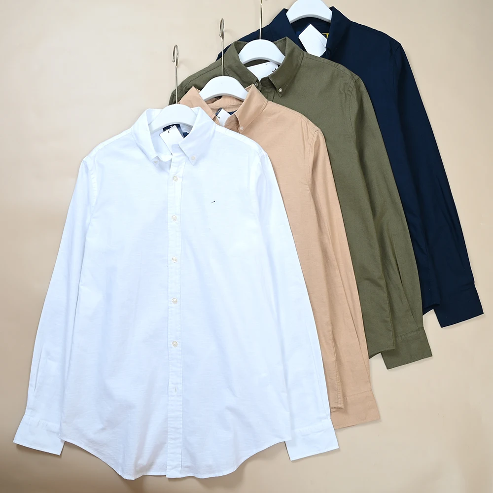 

Autumn New Men's Long Sve Linen Fabric Casual irt Turn-down Collar Loose Fit Breathable Comfortable Youth Faion