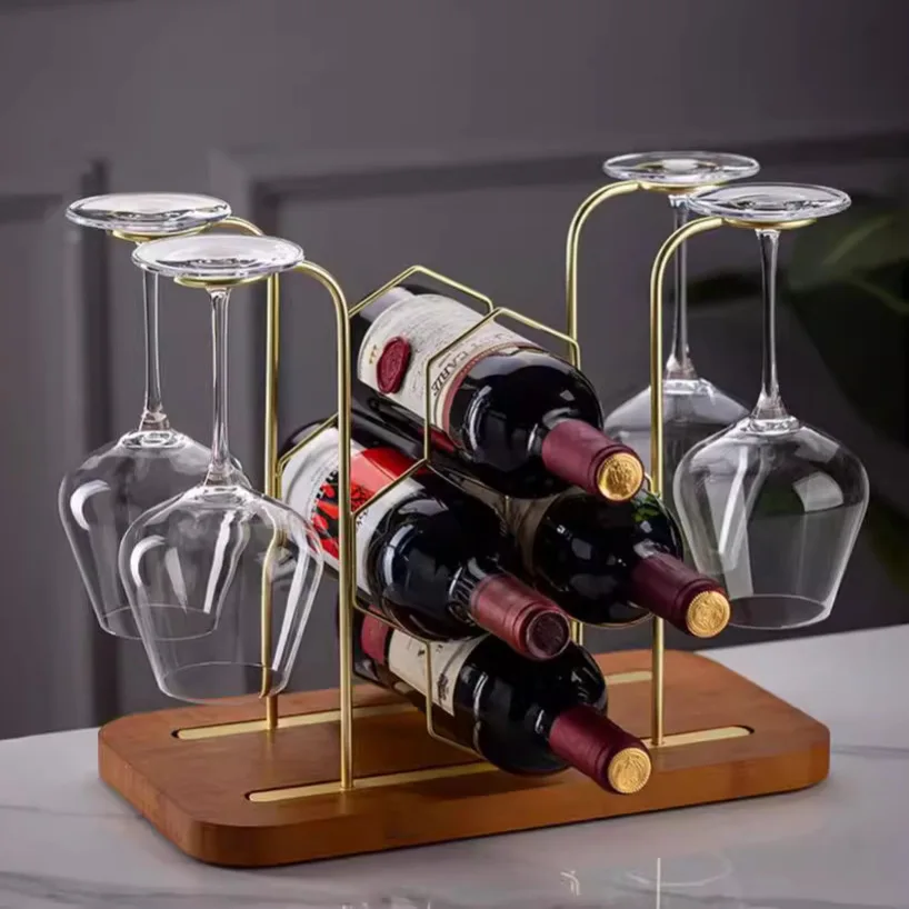 

Red wine glass rack, new rhombus hanging upside-down rack, cabinet display, rack, advanced sense rack