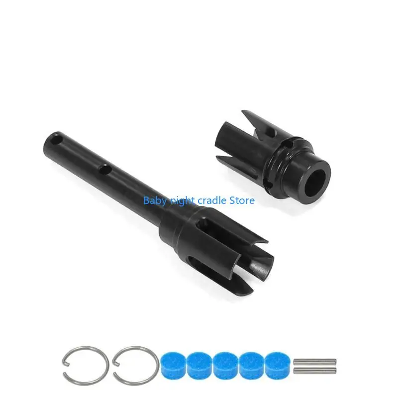 J2FF 1/10 Escala control remoto Remote CVD Piezas actualizaciones metal Piezas para XM01PRO