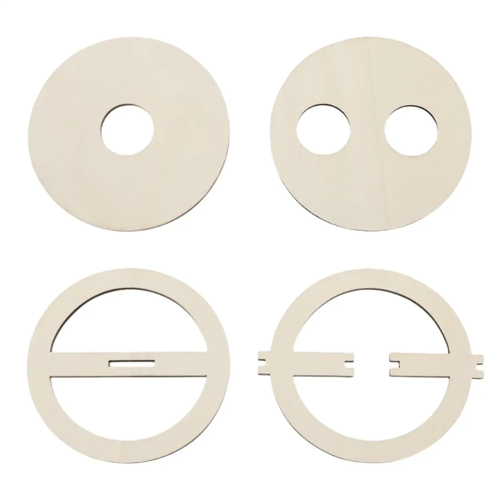 5 Pieces Wooden Wick Centering Tool Candle Wick Stabilizer Wick Bar Hand Tool Round Portable for Candle DIY Making Home Decor