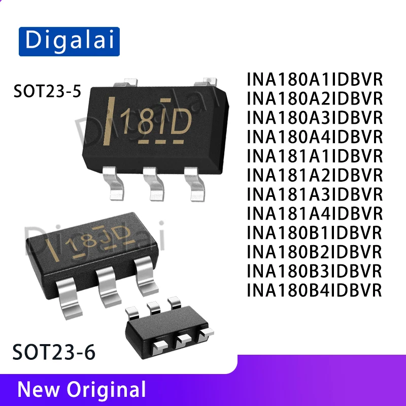 INA180A1IDBVR INA180A2 INA180A3 INA180A4 INA181A1 INA181A2 INA181A3 INA181A4 INA180B1 INA180B2 INA180B3 INA180B4IDBVR