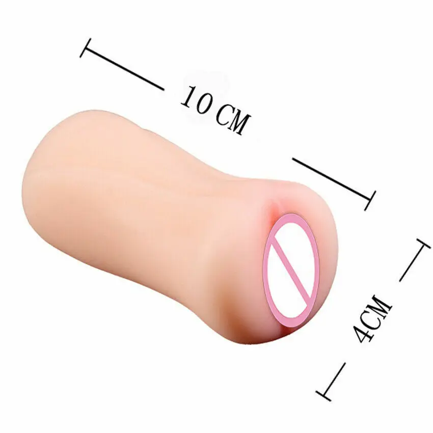 Masturbation Soft Stick Male Realistic Pocket Pussy Vagina Silicone Masturbators toy for Men Sex Doll Soft Realistic Vagina