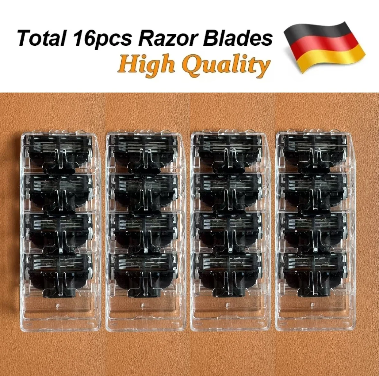 

3 layer razor blades suitable for mach 3