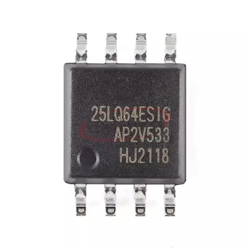 Puce IC Flash d'origine, GD25Q16, GD25Q16ESIG, GD25LQ64ESIG, SOP-8, 16M-Bit, Neuf, Authentique, 10Pcs