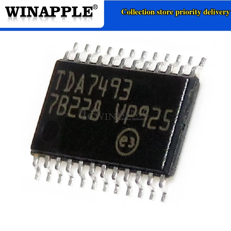 TDA7493 7493 MAX7456EUI MAX7456 AD7490BRUZ AD7490BRU AD7490 MP7752GF MP7752 TSSOP-28