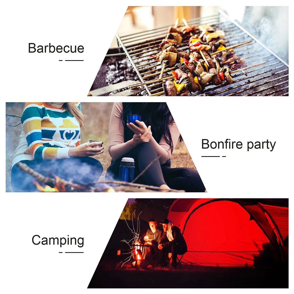 

Portable Stainless Steel Grill Rack 304 Material Foldable Mesh Cookware Holder for Camping Picnic BBQ Outdoor Garden Balcony