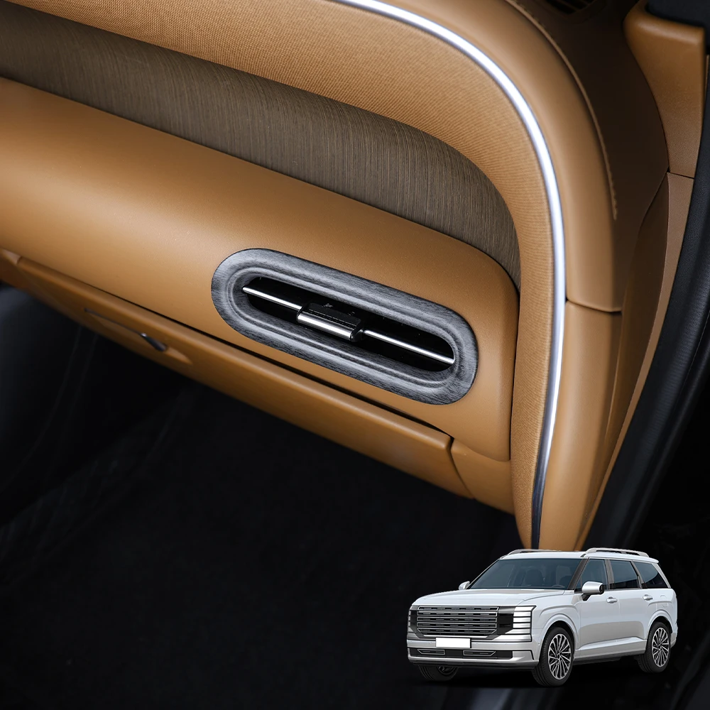 

Car Front Dual-sided Vent Cover Trim ABS Material For Hyundai Palisade LX3 2026 Left-Hand Drive Interior Decoration Accessories
