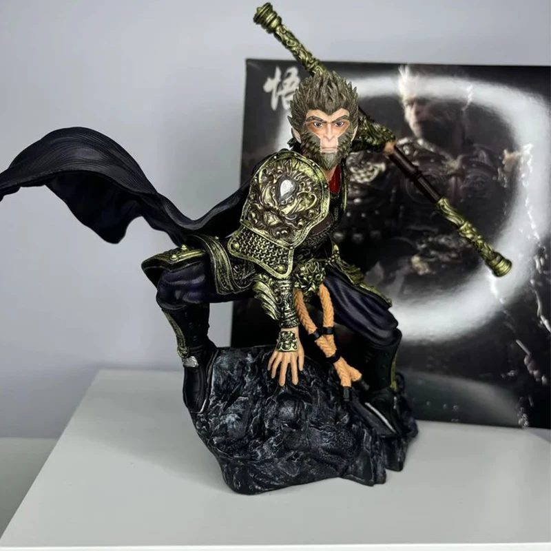 23cm Black Myth:Wukong Figures Wukong Anime Figure Pvc Gk Statue Models Dolls Collection Room Decoration High Quality Toys Gifts