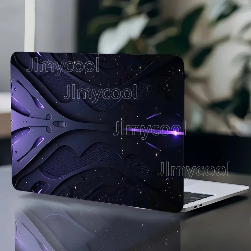 2 Pack Tech-themed Laptop Stickers Self-adhesive Art Sticker Waterproof and Scratch resistant for Laptops