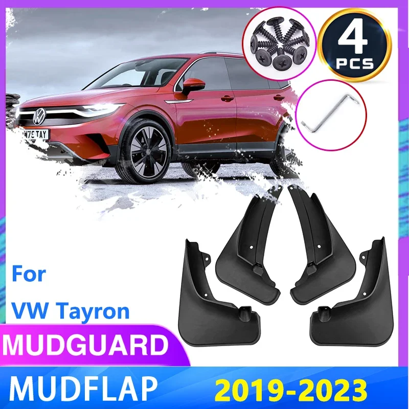 

For VW Volkswagen Tayron 2019 2020 2021 2022 2023 MudFlaps Front Rear Mudguards Fender Protector Car Accessories Splash Guards
