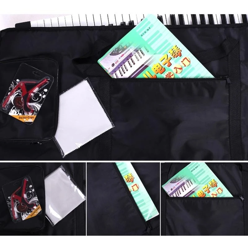K0EF Waterproof Dust Proof 61 Keyboard Digital Piano Bags Cases Covers,61 Keys Electronic Piano Keyboard Dust Cover