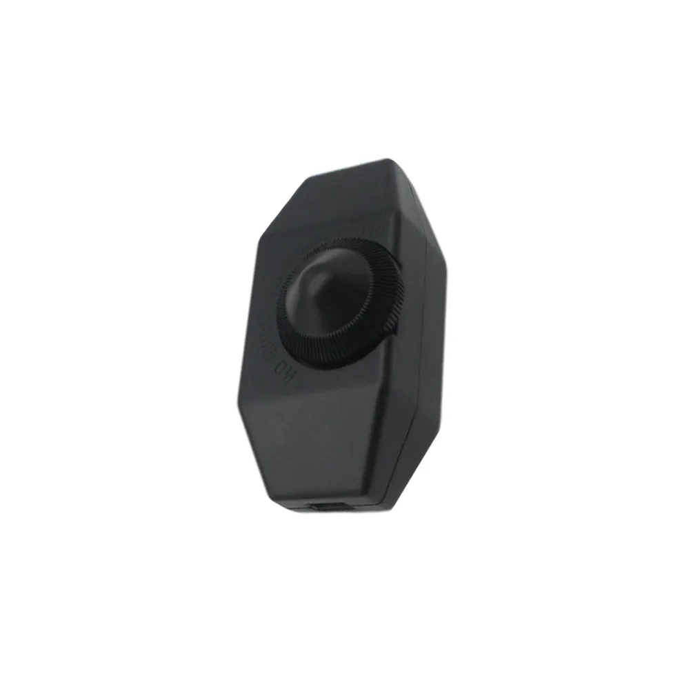 

Black 220V Dimmer Switch Rotatable Design for Table Lamp Tungsten Bulb Home Lighting Easy Setup Low Lamp Replacement