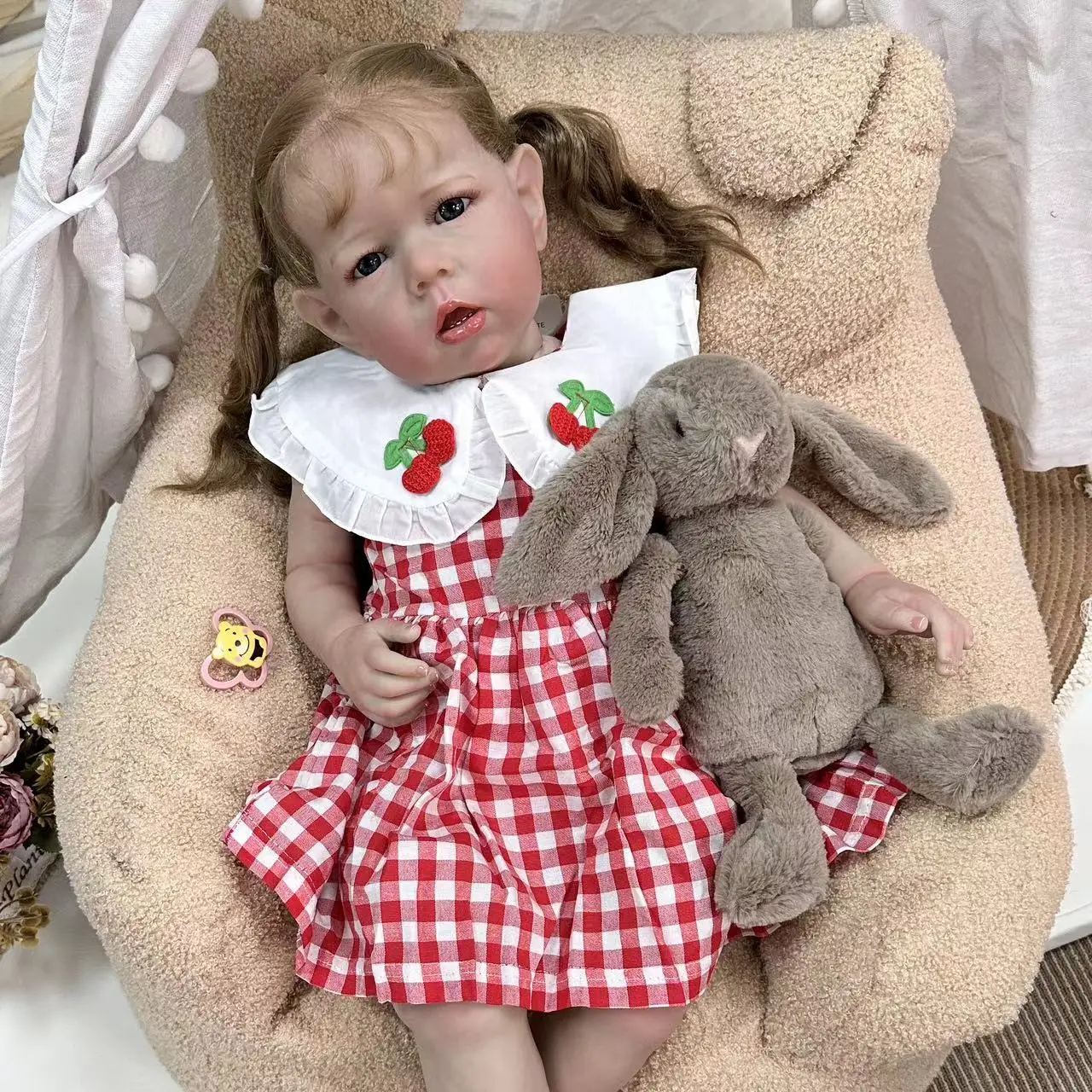 Cokela New 70cm/28inch Finished Reborn Baby Dolls Realistic Lifelike Adorable Newborn Body Best Christmas Gift for Kids