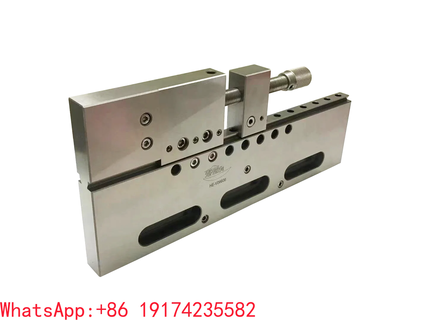 Stainless Steel High Precision Tool Parts Tool WEDM Manual Super Vice for WEDM Machine Clamping Workpiece HE-V06608