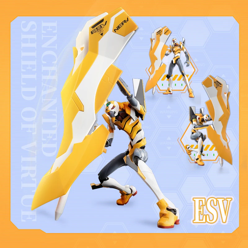 BLOKEES NEON GENESIS EVANGELION Legendary EVA00 PROTOTYPE (change) DX Deluxe Edition Movability Assembly Model  Decoration Toy