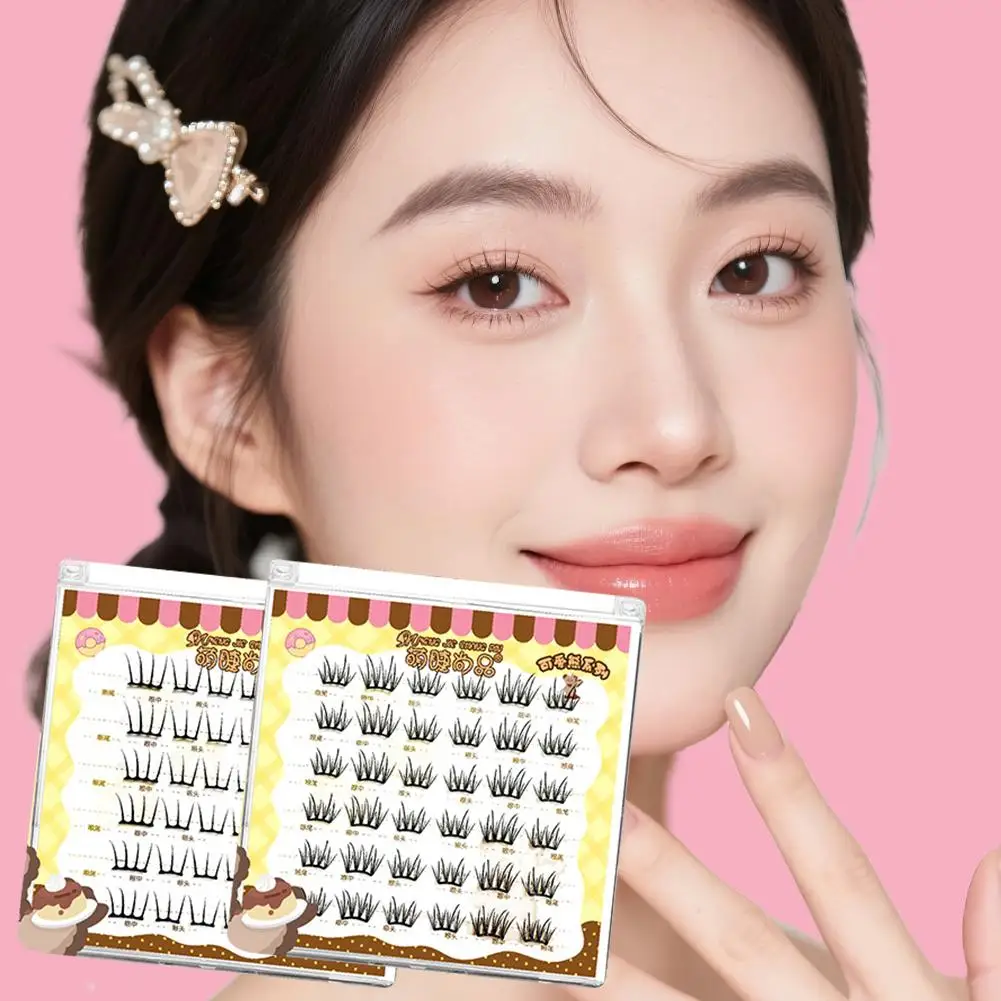 ขนตาปลอมแบบไม่ต้องใช้กาว ขนตาปลอมบางเฉียบ ขนตาปลอมแบบธรรมชาติ ใช้กับกาวติดขนตา ใช้ขนตาปลอมทุกวัน ขนตาแบบโค้งงอน ขนตาแบบแบ่งส่วน G8I7