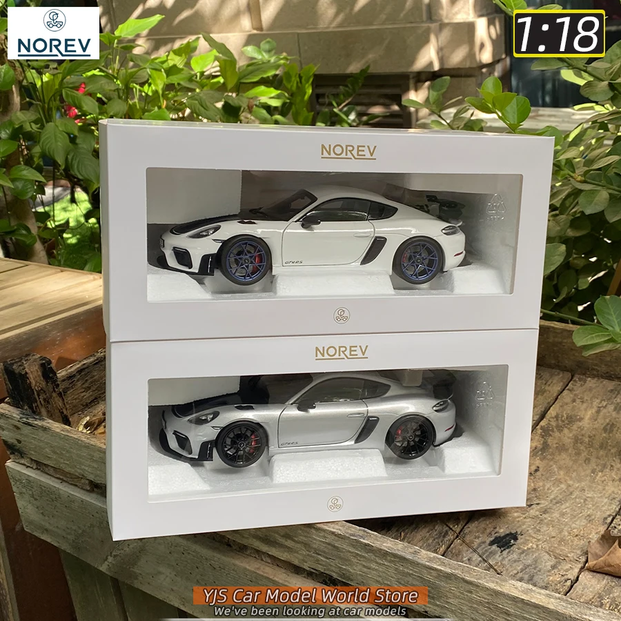 NOREV 1/18 スケール新 2023 ポルシェケイマン GT4 RS メタルダイ