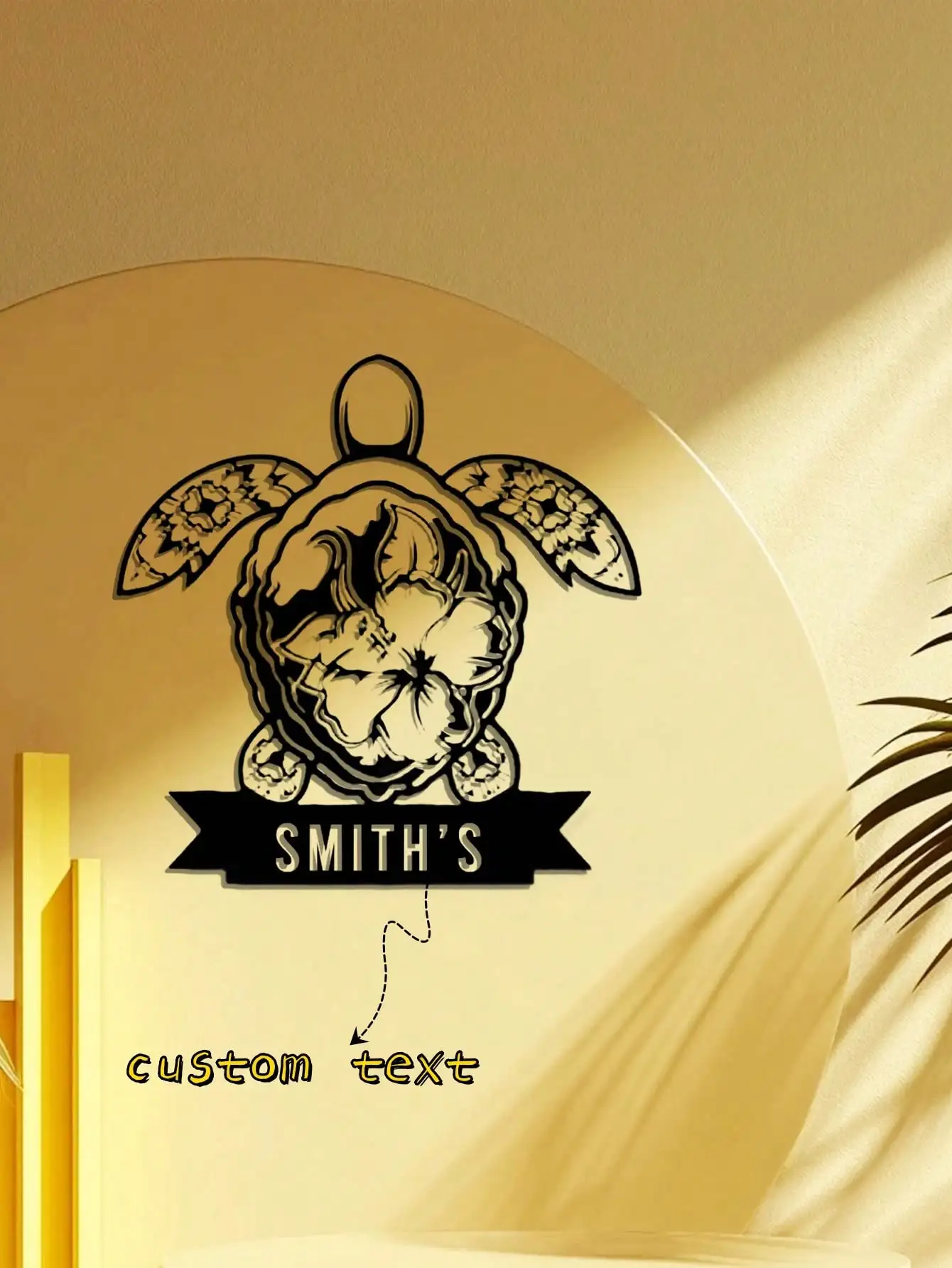 

Luxury Metal Pool Oasis Sign Custom Home Decor Plaque