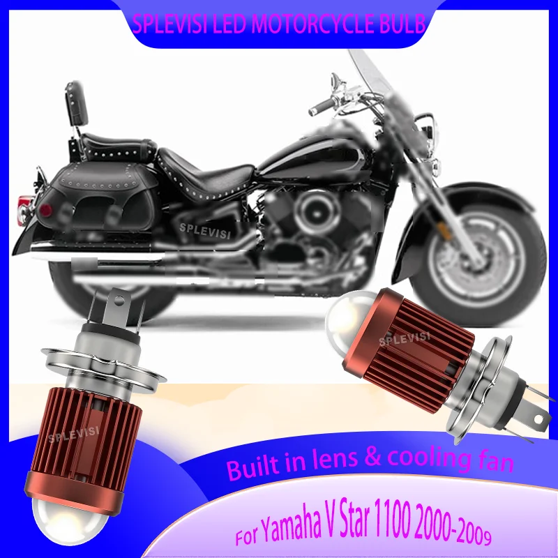 

True Wireless Design LED: Plug & Play Zero Extra Wires For Yamaha V Star 1100 2000 2001 2002 2003 2004 2005 2006 2007 2008 2009