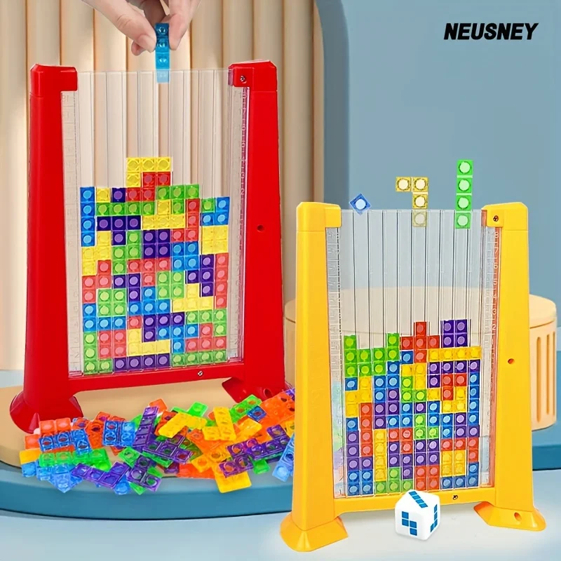 Pädagogische 3D-Puzzle-Bausteine für kognitive Fähigkeiten von Kindern, Trainingsspielzeug, russisches Demontage-Montage-Tischspiel