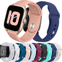 20mm 22mm Strap for Amazfit GTS 4 3 2 2e Mini BipLite GTR 4 3 3-Pro 2 stratos 2 3 Sport Silicone Bracelet Amazfit Bip Watchband
