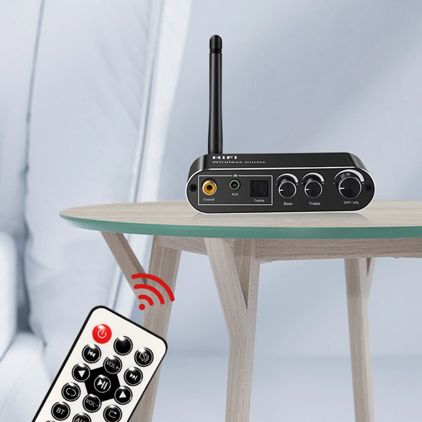 POP-l3 в 1 HIFI ЦАП цифровой аудио в аналоговый аудиоконвертер Bluetooth приемник и передатчик 3,5 мм AUX коаксиальный оптический