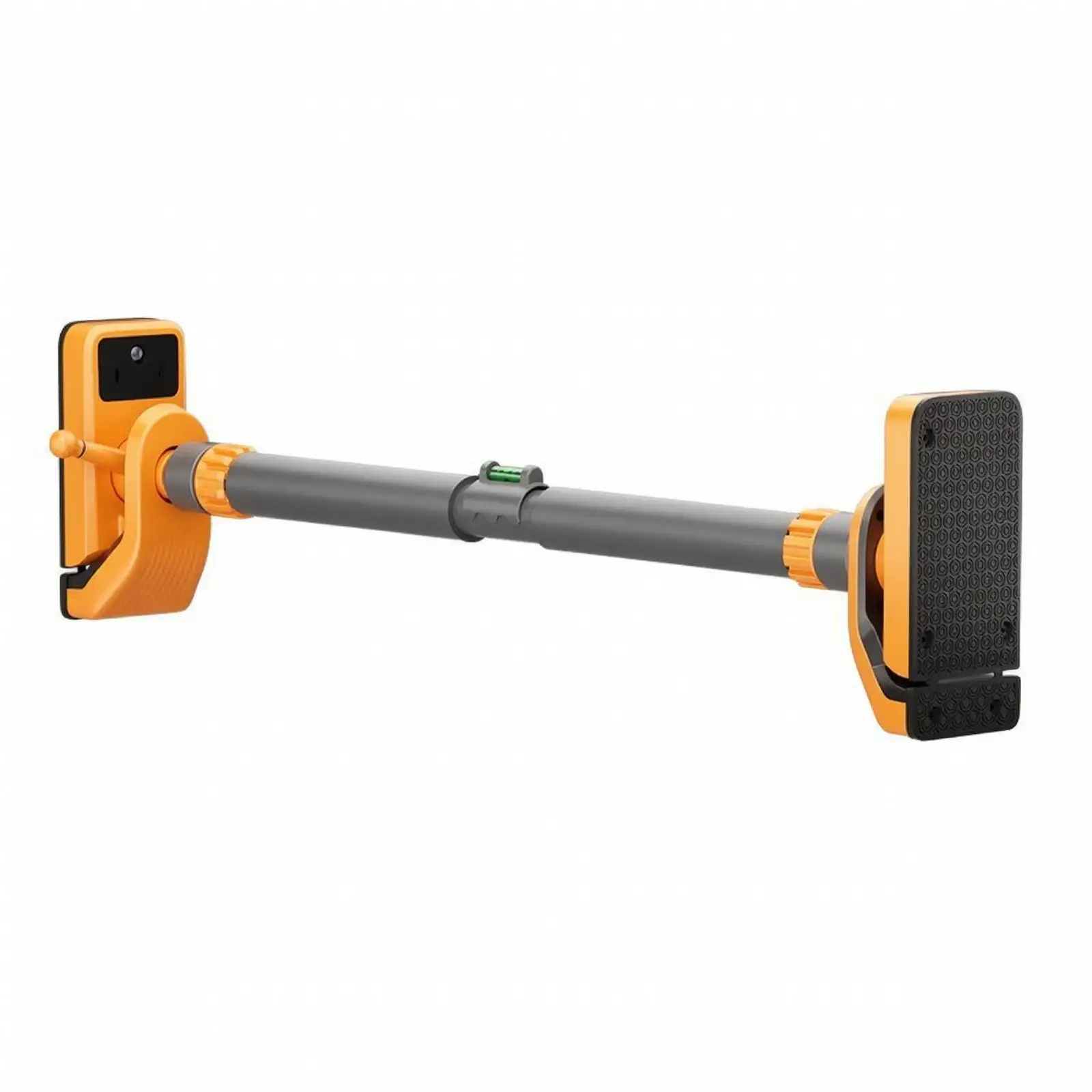 Indoor Doorway Pull Up Bar for Home Gym Exercise Equipment Portable Chin Up Bar with Bubble Alignment Tool and Rubber Pads