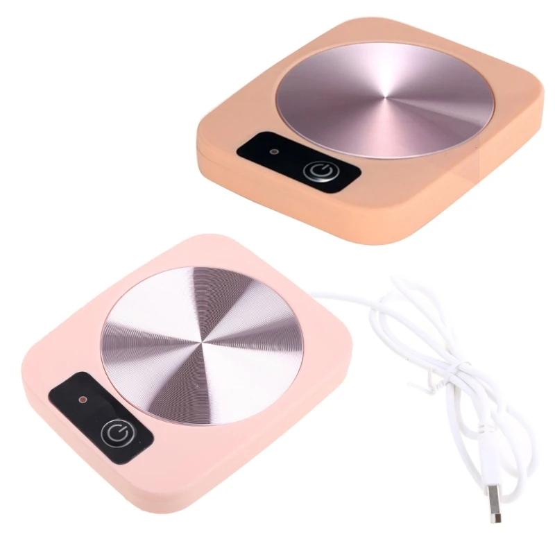 for Smart Beverage Heating Plate Wax Cup Warmer for Desk Home Office Use Gift Intimate Low Power Design Energy