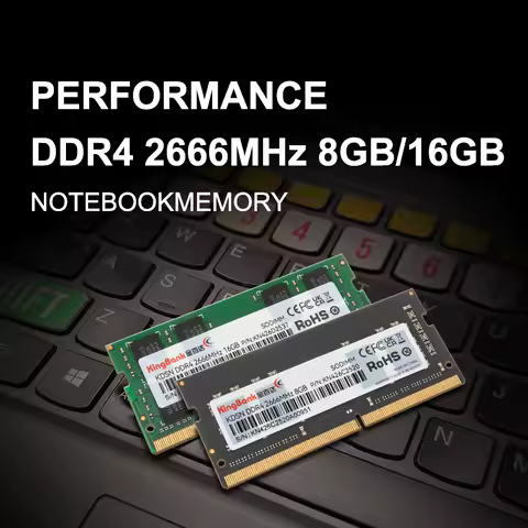 KingBank DDR4 Memoria RAM Laptop 8GB 16GB 1.2V 260pin 2666MHz PC4 Notebook Sodimm Memory