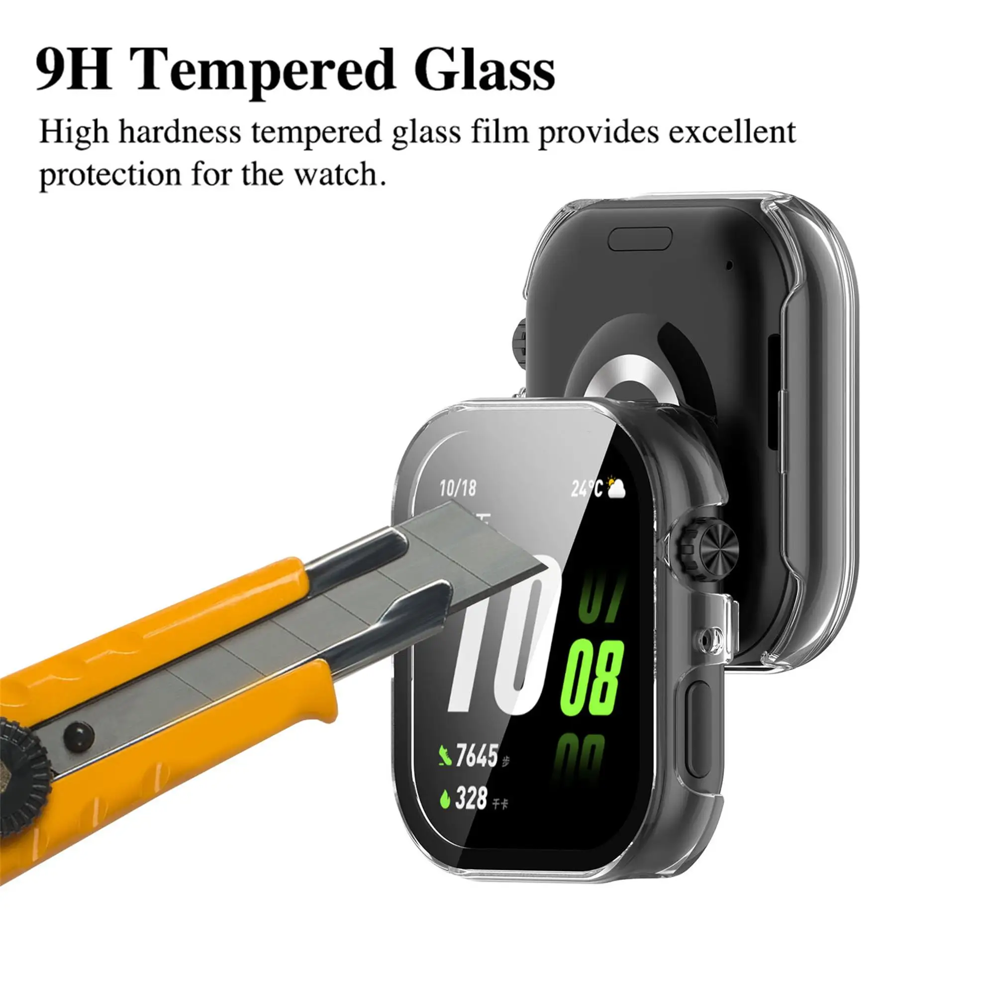 Protective Case for Honor Choice ROSSINI 2i Smart Watch Hard Plastic Tempered Glass Screen Protector Case Accessories Bumper