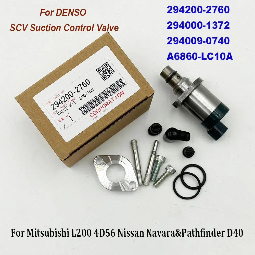 294200-2760  For D-ENSO 294000-1372 SCV Suction Control Valve for Mitsubishi L200 4D56 Nissan 294009-0740 A6860-LC10A 1460A056