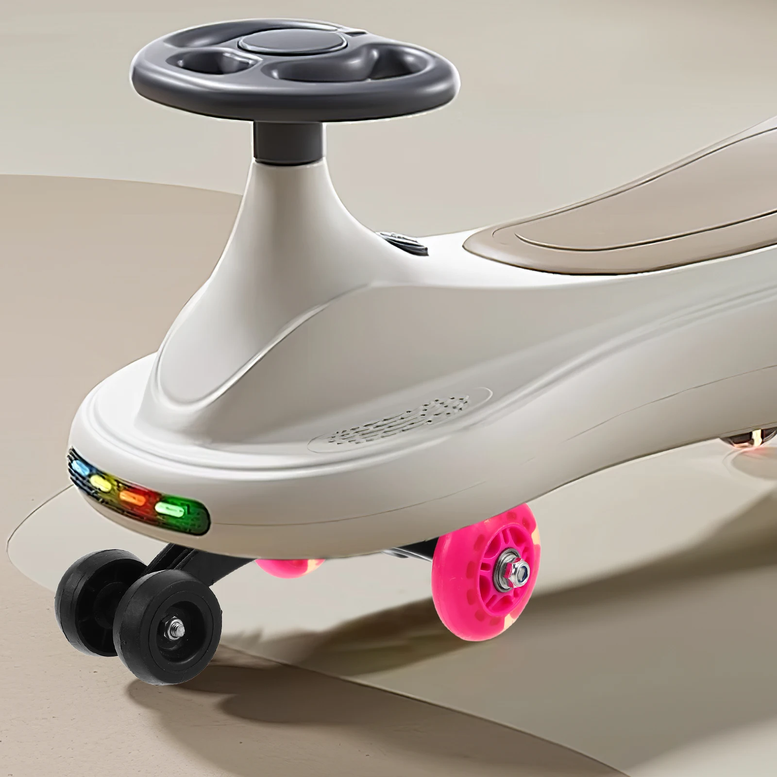 Replace Twist The Wheel Toddler Replacement Wheels for Kids Car Plastic Ride on Toys Children Car Toy for Outdoor Riding Play 