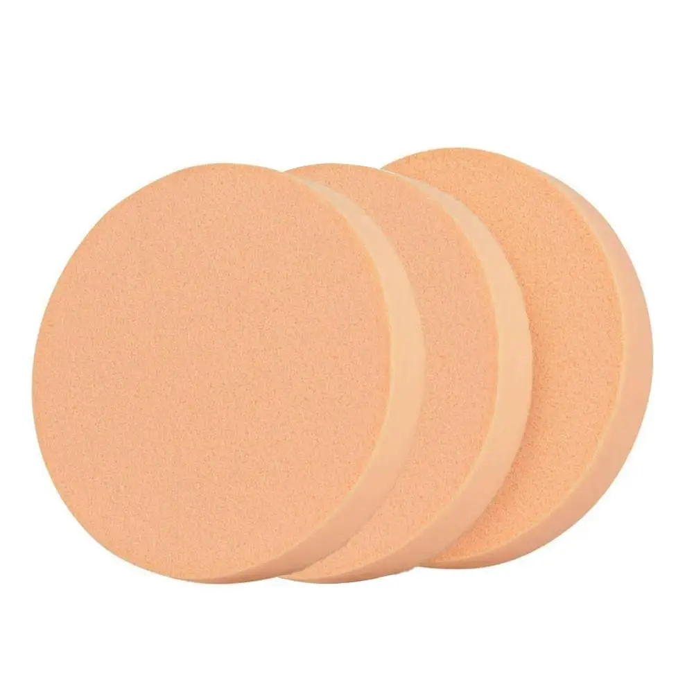 4 قطع من منتفخة مسحوق وسادة الأصابع، مع نفخة بودرة وسادة هوائية، إسفنجة مزج خالية من اللاتكس ومنفخة مكياج