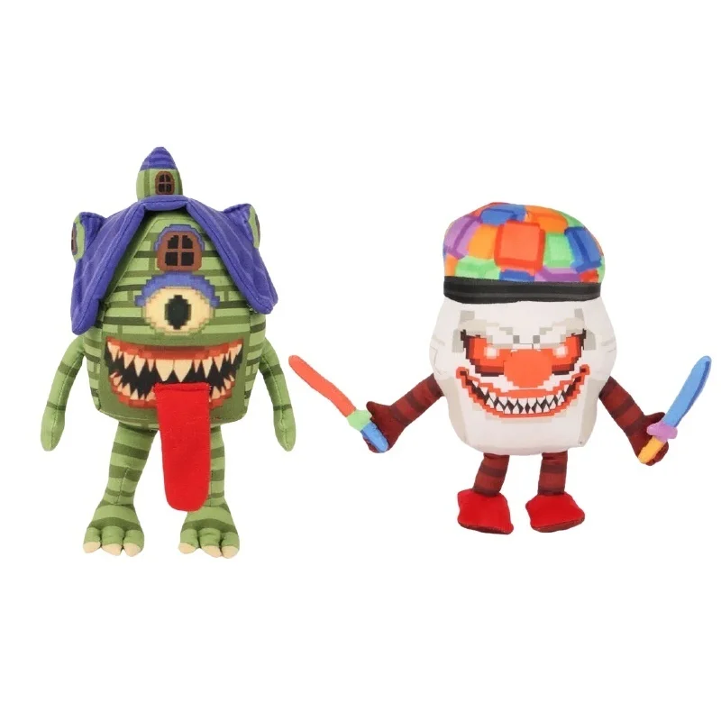 2026 Nuovo 77 Piante Vs Brainrots Peluche Cane Mostro Con Tre Teste WL Bambola di Pezza Carino Ruba Un Brainrot Bambola Giocattolo Per I Regali Del Capretto