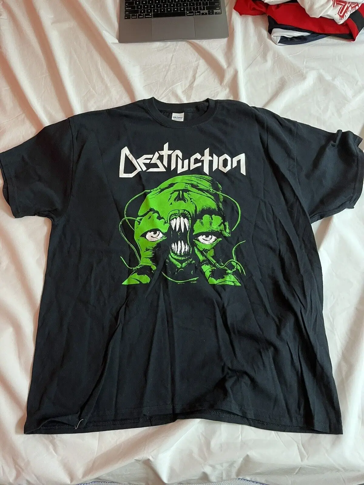 New Destruction T Shirt Thrash Metal Kreator Sodom Exodus